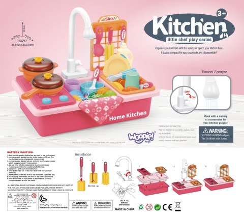 WOOPIE Zlewozmywak 2w1 Kuchnia dla Dzieci