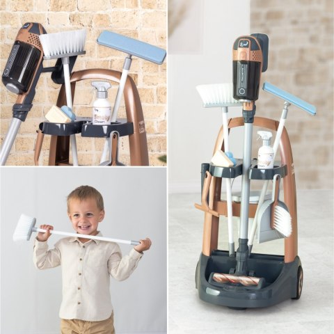 SMOBY Rowenta Wózek do Sprzątania z Odkurzaczem