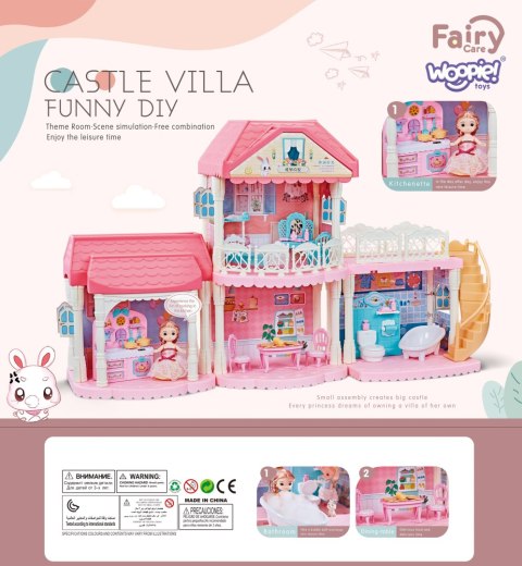 WOOPIE Domek dla Lalek CASTLE VILLA XXL