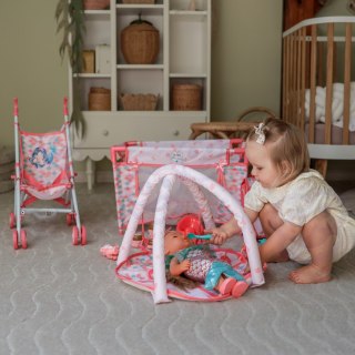 WOOPIE ROYAL Lalka Bobas 36 cm Syrenka Interaktywna Zestaw XXL Opiekunka 18w1