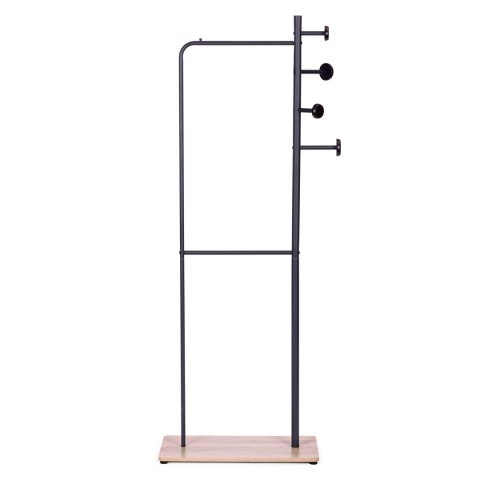 WIESZAK STOJĄCY PODŁOGOWY NA UBRANIA PÓŁKA NA BUTY