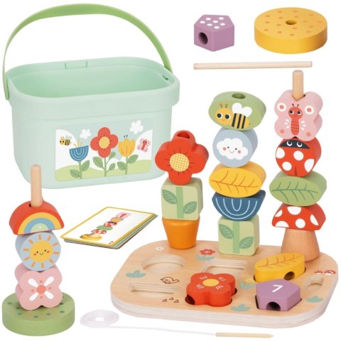 TOOKY TOY Box Edukacyjny 5 w1 Magiczny Ogród Montessori