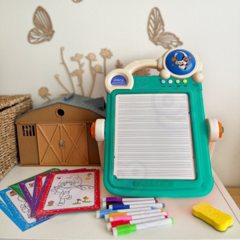 WOOPIE Dwustronna Tablica do Rysowania Gra Tetris 2w1