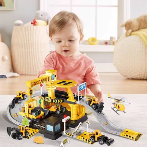 WOOPIE Garaż Parking Roboty Drogowe 41el.