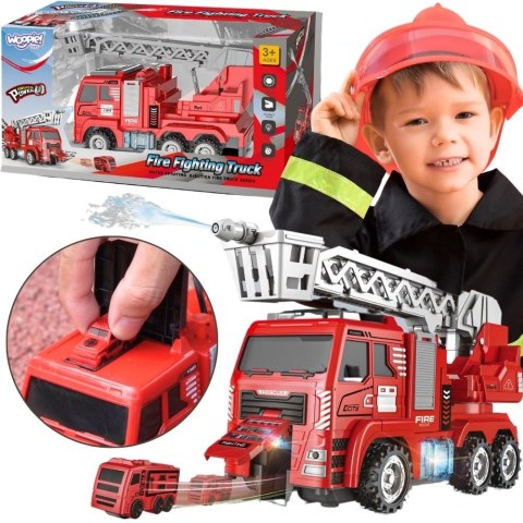 WOOPIE Interaktywny Wóz Strażacki z Ruchomą Drabiną