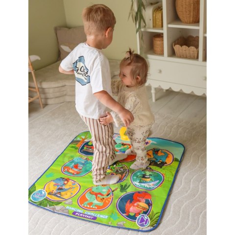 WOOPIE Mata Muzyczna Dinozaury Zręcznościowa Gra Taneczna