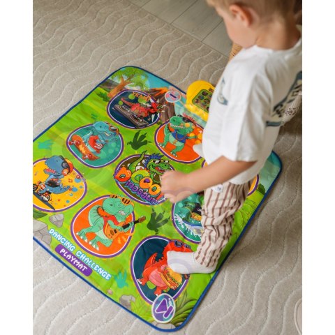 WOOPIE Mata Muzyczna Dinozaury Zręcznościowa Gra Taneczna