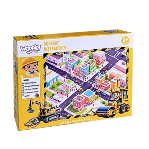 WOOPIE Mata Wodna do Malowania Zestaw Kreatywny z Akcesoriami