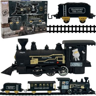 WOOPIE Pociąg Lokomotywa Zestaw XXL Tor 403 cm