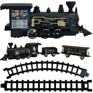 WOOPIE Pociąg Lokomotywa Zestaw XXL Tor 403 cm