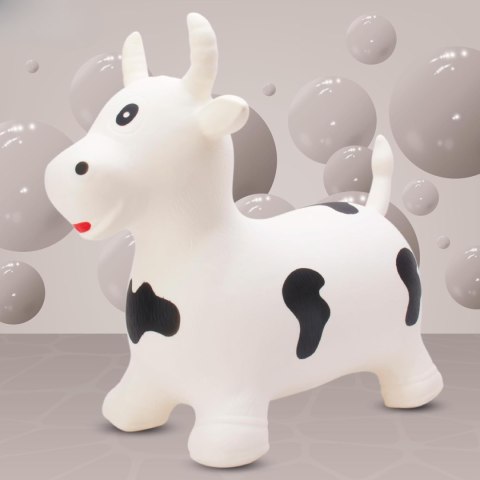 WOOPIE Skoczek Gumowy do Skakania Krówka + Pompka