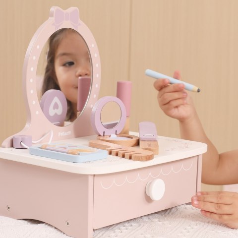 Viga Drewniana Toaletka z Akcesoriami Kącik Małej Księżniczki