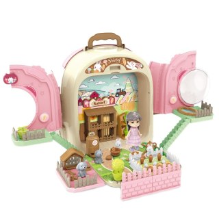 Królik w Plecaku 3w1 Farma Domek Ogródek