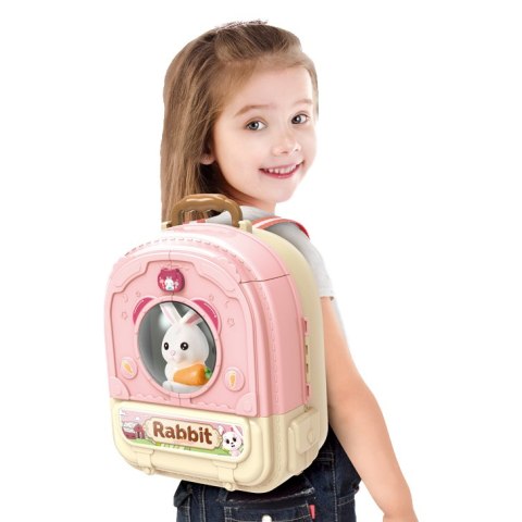 Królik w Plecaku 3w1 Farma Domek Ogródek