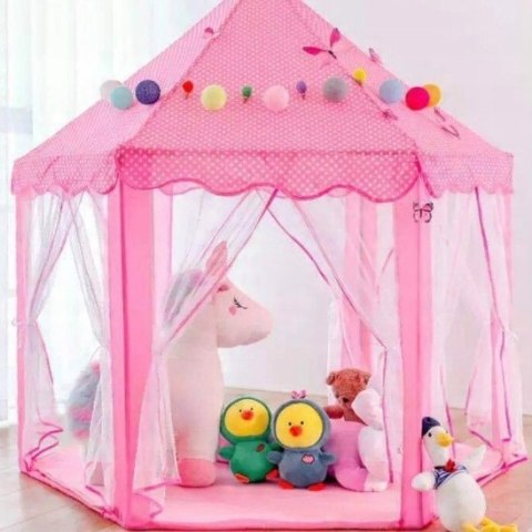 WOOPIE Namiot Zamek Księżniczki XXL Domek do Domu i Ogrodu