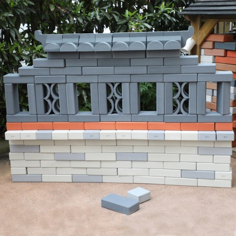 CLASSIC WORLD EDU Mega Klocki Konstrukcyjne Cegiełki EVA Miękkie do Budowania 90 el.