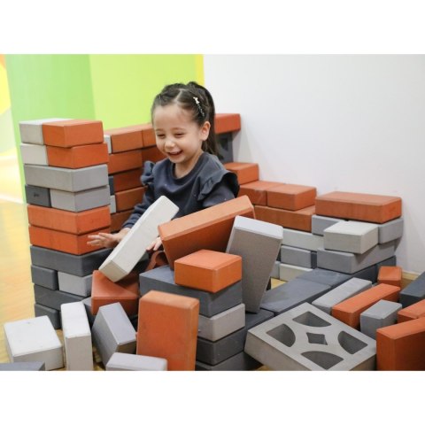 CLASSIC WORLD EDU Mega Klocki Konstrukcyjne z Miękkiej Pianki EVA - Dach do Budowania