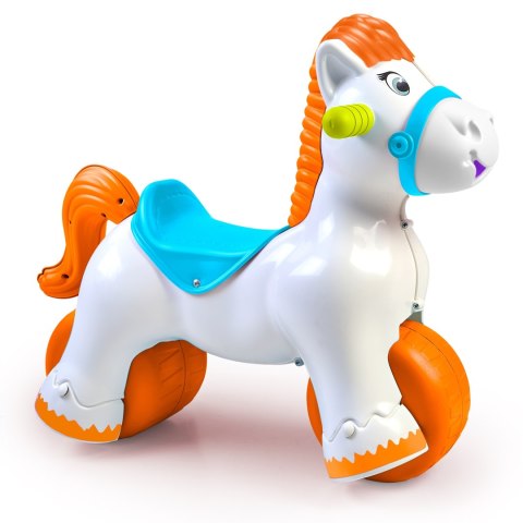 FEBER Interaktywny Bujany Konik 2w1 - Jeździk Biegowy