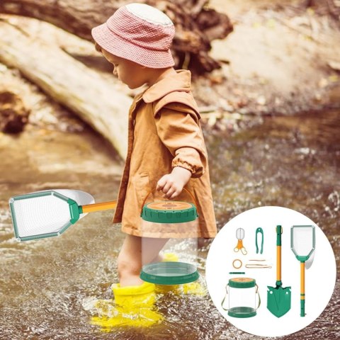 WOOPIE Discovery Zestaw Małego Odkrywcy Natury Siatka na Owady Motyle Pojemnik na Ryby