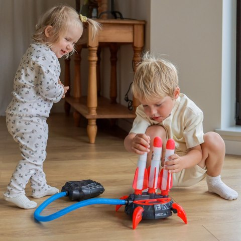 WOOPIE Wyrzutnia Rakiet Piankowych 6 szt.