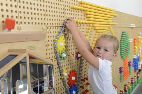 MASTERKIDZ Koła Zębate i Łańcuch 79 El. Zbuduj Własny Mechanizm Do Tablic STEAM