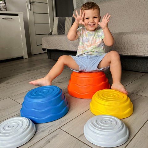 WOOPIE Kamienie Balansujące Sensoryczne Trening Równowagi 5 szt