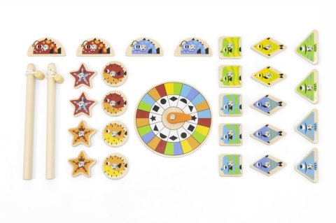 VIGA Gra Zestaw Magnetyczny Do Łowienia Rybek