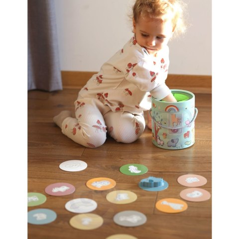 Tajemnicze Pudełko Dotknij i Dopasuj DREWNO CERTYFIKAT FSC