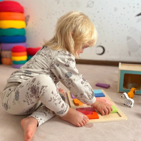 WOOPIE GREEN Box Pudełko XXL Montessori Edukacyjne 7w1 Sensoryczne 31-36 Mies. FSC