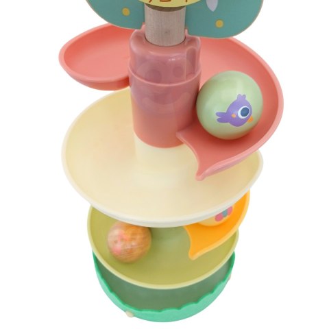 Drewniany Kulodrom Tor Kulkowy Sensoryczny Edukacyjny 6 el.