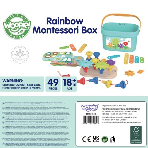 Konstrukcyjny BOX Motoryczny Montessori 12w1 FSC