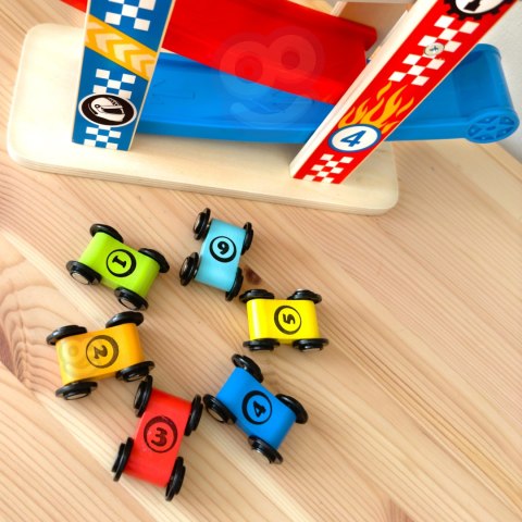 TOOKY TOY Kolorowa Zjeżdżalnia Tor Dla Samochodów