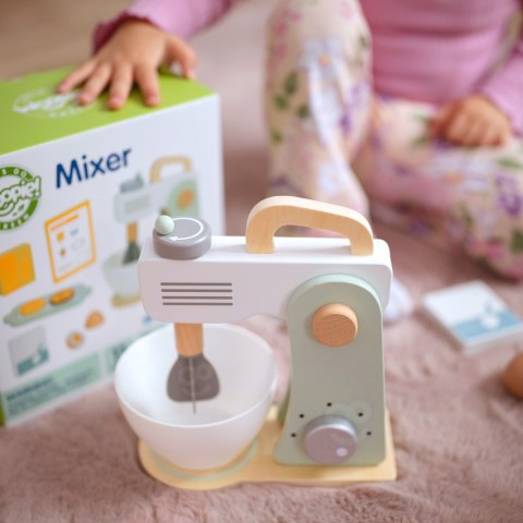 WOOPIE GREEN Drewniany Mikser Kuchenny Blender z Akcesoriami 11 el.