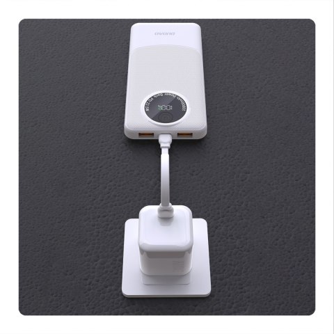 Powerbank K12Pro 20000mAh 22.5W PD USB-A USB-C - biały