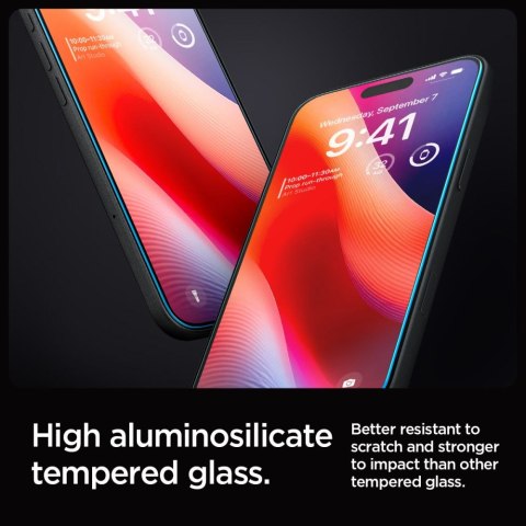 Szkło hartowane ochronne na iPhone 16 Pro Glas.tR EZ Fit
