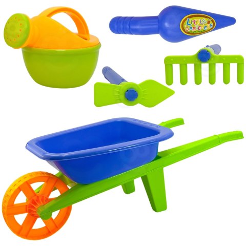 WOOPIE Taczka Ogrodowa Zestaw Małego Ogrodnika 13el.