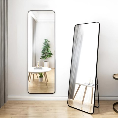 DUŻE LUSTRO STOJĄCE Z MOŻLIWOŚCIĄ POWIESZENIA 159 CM MODERNHOME