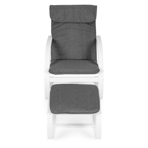 FOTEL FIŃSKI BUJANY Z PODNÓŻKIEM FINKA LEŻANKA DO SALONU MODERNHOME