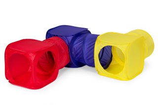 NAMIOTY DLA DZIECI SAMOROZKŁADALNE PLAC ZABAW 6 ELEMENTÓW TUNELE KOSTKI IPLAY