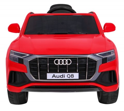 Audi Q8 Lift na akumulator dla dzieci Czerwony SUV + Pilot
