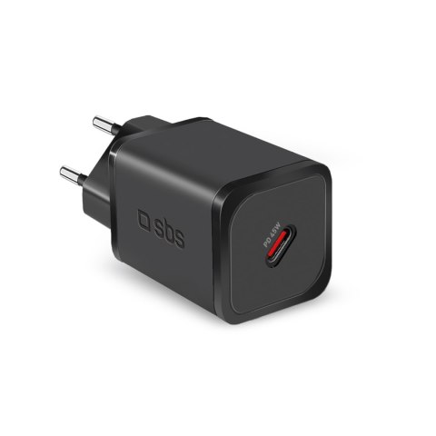 Ładowarka sieciowa Power Delivery GaN USB-C 45W - czarna