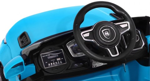 Autko Rapid Racer elektryczne dla dzieci - Niebieski SUV + Pilot