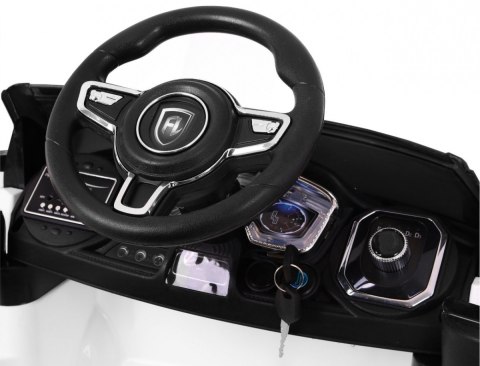 Autko Rapid Racer elektryczne dla dzieci, Pomarańczowy SUV + Pilot