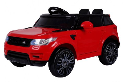 Autko Start Run na akumulator Czerwony SUV + Pilot + Funkcje bezpieczeństwa
