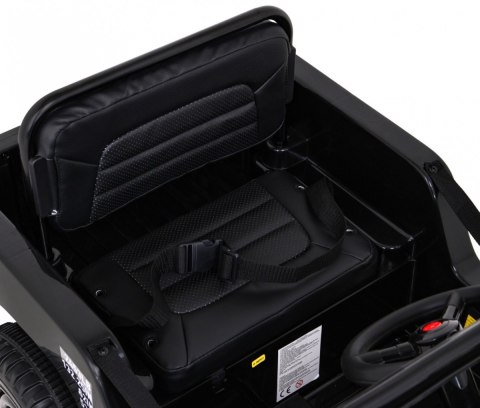 Autko Wojskowe Retro dla dzieci Czarny + Napęd 4x4