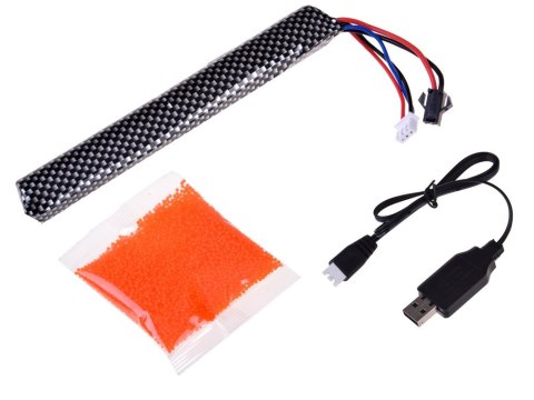 Automatyczny Karabin maszynowy Zabawka F4 Strzela Kulkami Żelowymi ZA5893