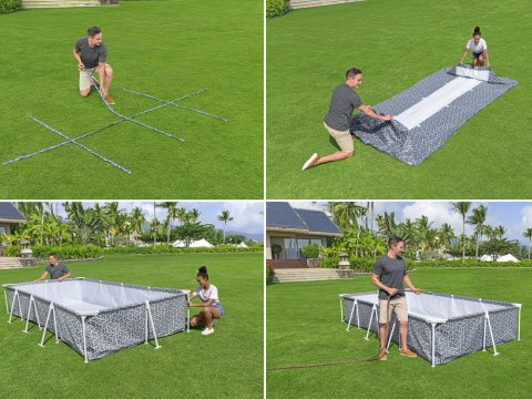 Bestway Basen STELAŻOWY 366x201x66cm 7w1 561FV