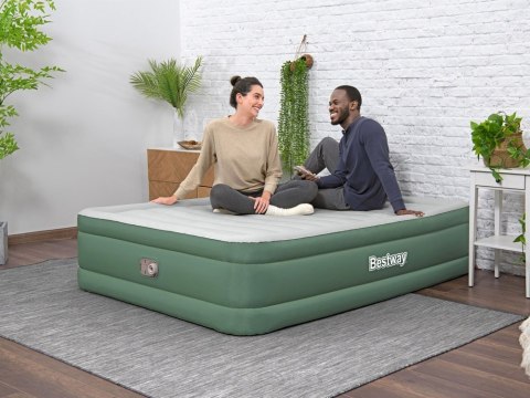 Bestway Dmuchany materac dwuosobowy samopompujący 203x152x46cm 69646