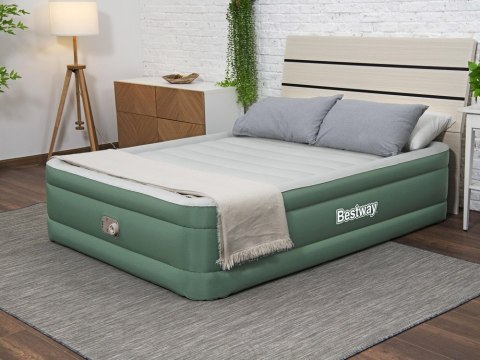 Bestway Dmuchany materac dwuosobowy samopompujący 203x152x46cm 69646