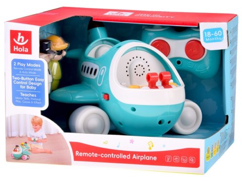 Interaktywny Samolot dla dziecka pilot Zostań pilotem swoich marzeń ZA5072